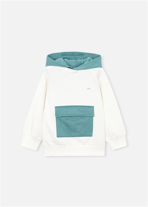 Mayoral Erkek Çocuk Kapüşonlu Sweatshirt Mint 3433