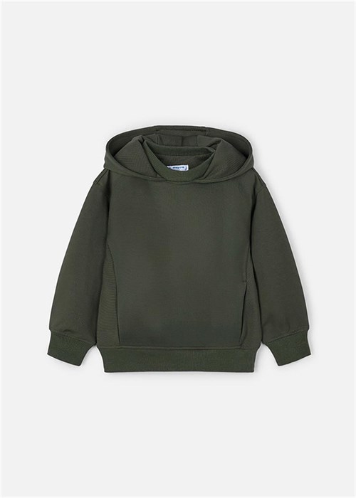 Mayoral Erkek Çocuk Kapüşonlu Sweatshirt Yeşil 4451