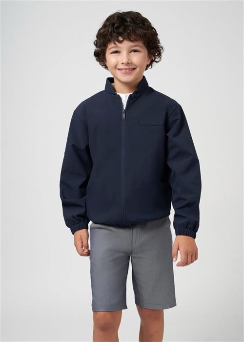 Mayoral Erkek Çocuk Keten Bermuda Şort Gri 6279