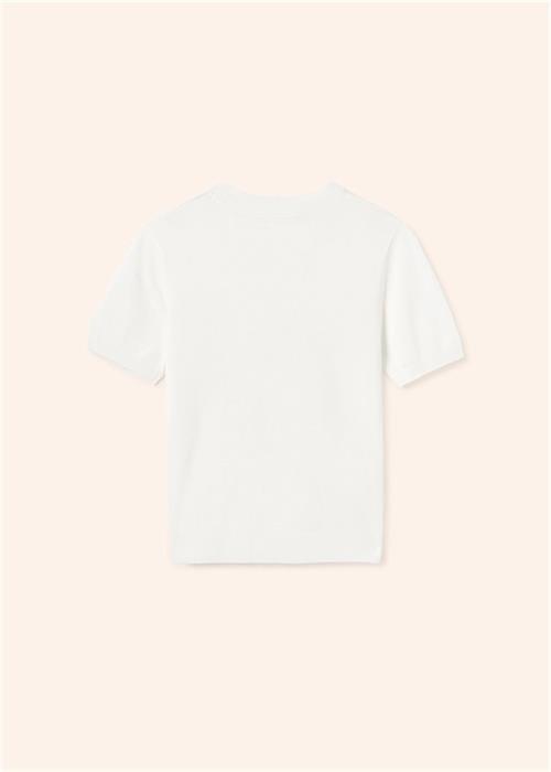 Mayoral Erkek Çocuk Kısa Kol T-shirt Krem 6332