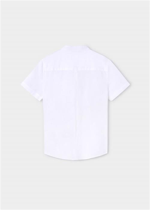 Mayoral Erkek Çocuk Mao Pamuklu Gömlek Beyaz 6118