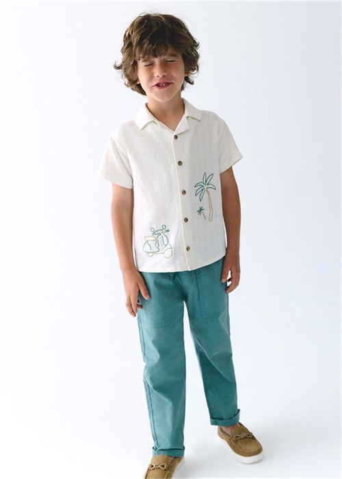 Mayoral Erkek Çocuk Pantolon Mint 3575