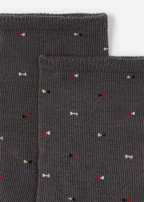 Mayoral Erkek Çocuk Papyon Çorap Takım Koyu Gri 10830