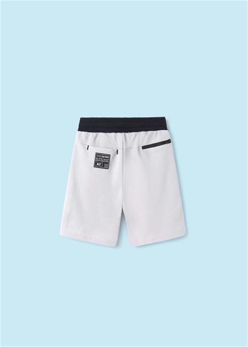 Mayoral Erkek Çocuk Şeritli Spor Şort Gri 6290