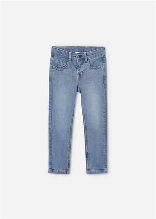 Mayoral Erkek Çocuk Skinny Kot Pantolon Gri-Mavi 4530