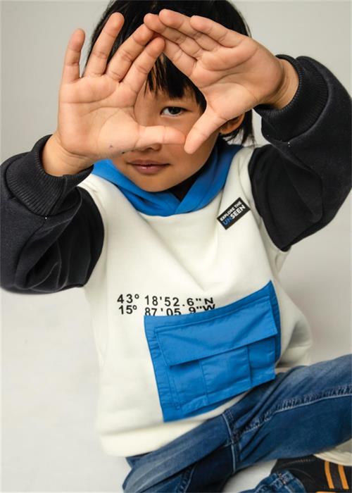 Mayoral Erkek Çocuk Sweatshirt Mavi 4457