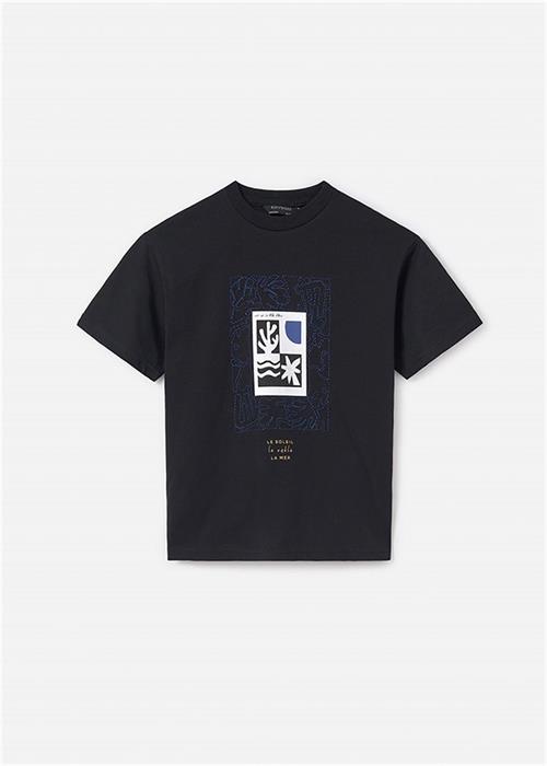 Mayoral Erkek Çocuk Tişört Siyah 6005