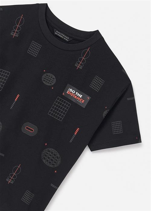 Mayoral Erkek Çocuk Tişört Siyah 6019