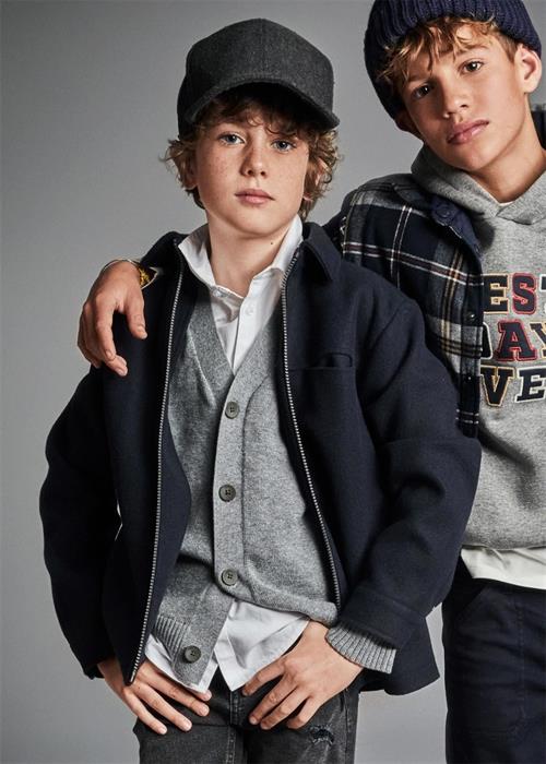 Mayoral Erkek Çocuk Triko Hırka Gri 7394