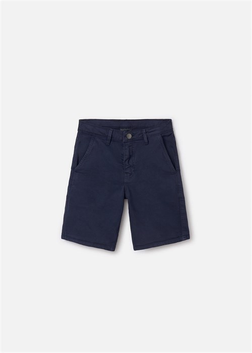Mayoral Erkek Çocuk Twill Şort Lacivert 6206