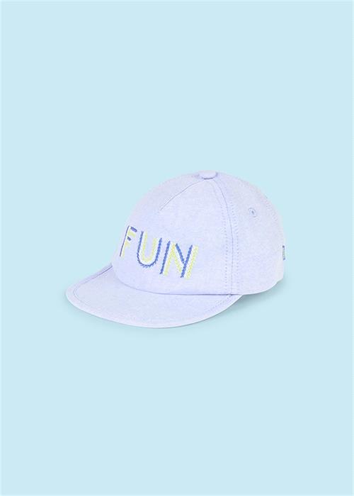 Mayoral İşlemeli Bebek Şapka Mavi 10667