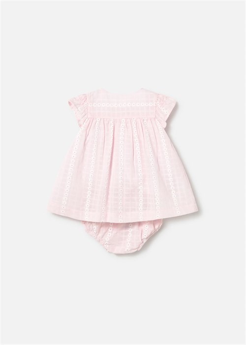 Mayoral Kız Bebek 2li Elbise Külot Takım Pembe 1805