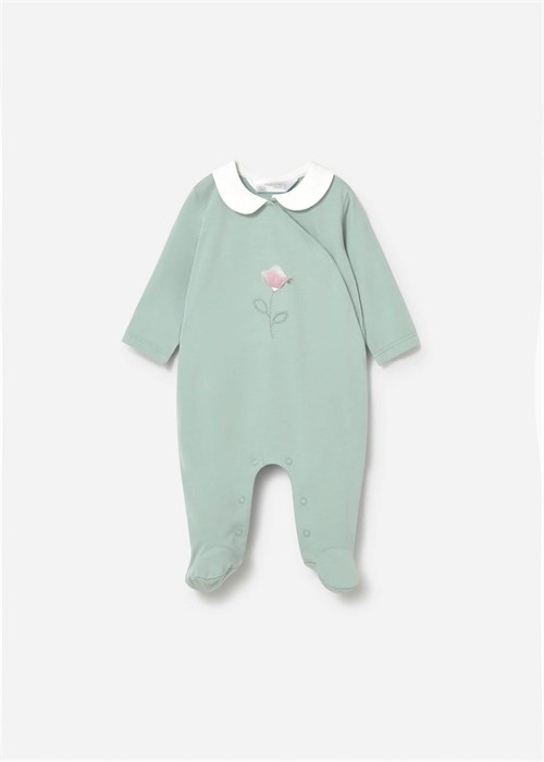 Mayoral Kız Bebek 2li Patikli Tulum Set Yeşil 1703