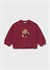 Mayoral Kız Bebek Baskılı Sweatshirt Bordo 2433