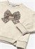 Mayoral Kız Bebek Baskılı Sweatshirt Bej 2433