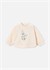 Mayoral Kız Bebek Baskılı Sweatshirt Ekru 1495