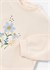Mayoral Kız Bebek Baskılı Sweatshirt Ekru 1495