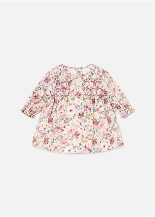 Mayoral Kız Bebek Çiçekli Elbise Gül Kurusu 2882