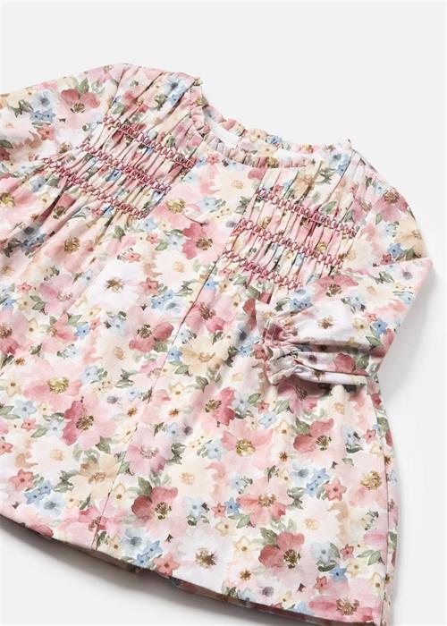 Mayoral Kız Bebek Çiçekli Elbise Gül Kurusu 2882