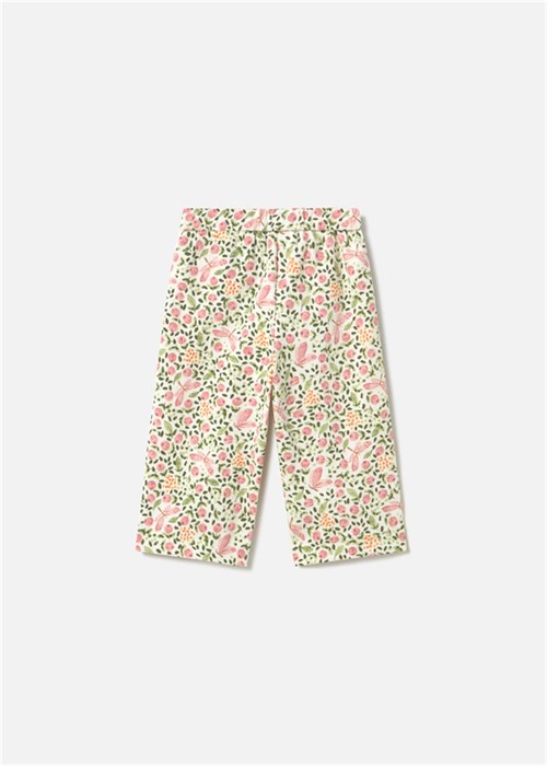 Mayoral Kız Bebek Çiçekli Pantolon Pembe 1509