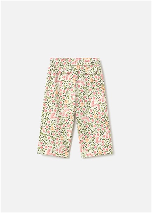 Mayoral Kız Bebek Çiçekli Pantolon Pembe 1509