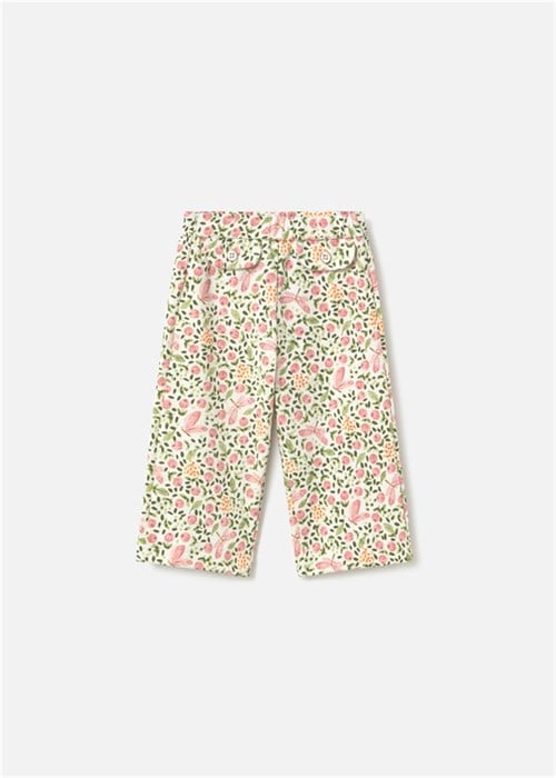 Mayoral Kız Bebek Çiçekli Pantolon Pembe 1509