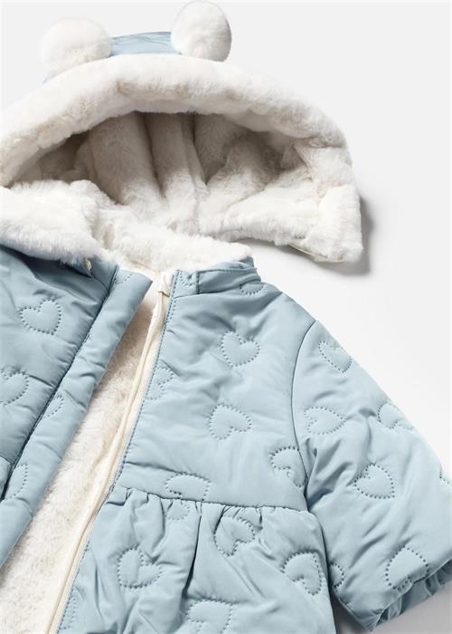 Mayoral Kız Bebek Çift Taraflı Mont Mavi 2454