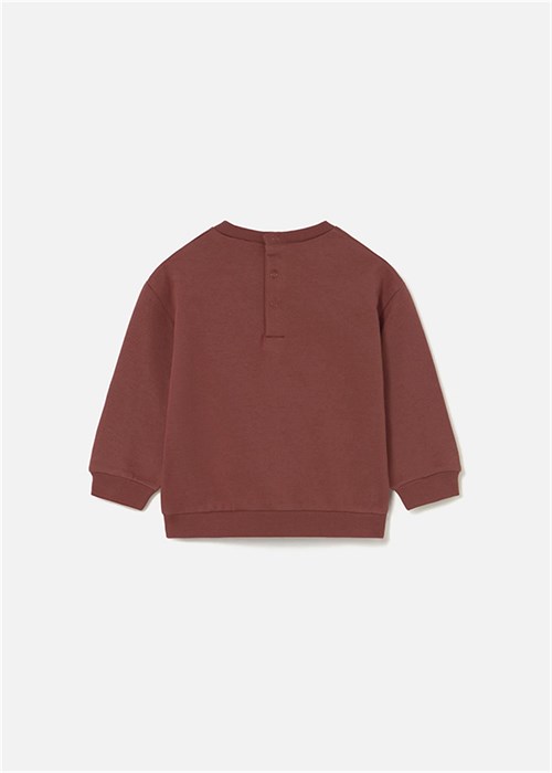 Mayoral Kız Bebek Desenli Sweatshirt Tarçın 2430