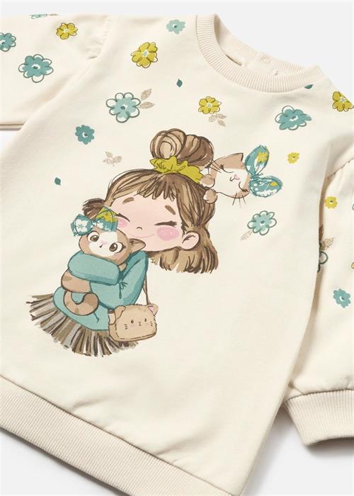 Mayoral Kız Bebek Elbise Bej 2922