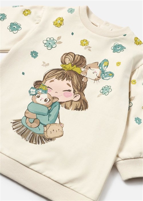Mayoral Kız Bebek Elbise Bej 2922