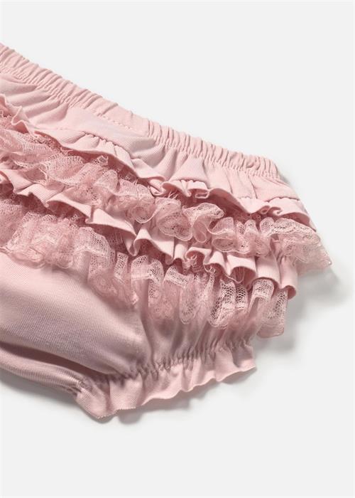 Mayoral Kız Bebek Fırfırlı Bebek Bezi Kılıfı Pembe 9852