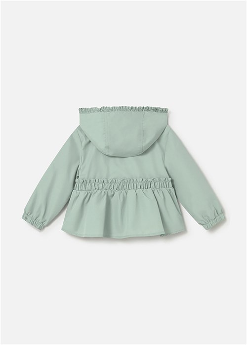 Mayoral Kız Bebek Fırfırlı Rüzgarlık Mint 1492