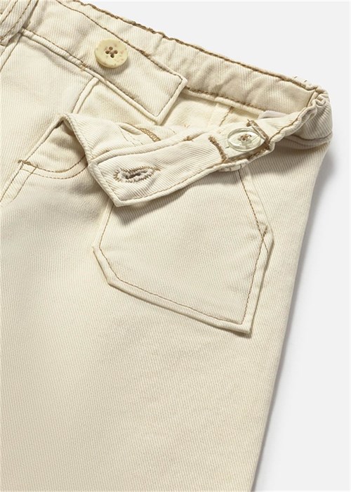 Mayoral Kız Bebek Gabardin Pantolon Krem 1510