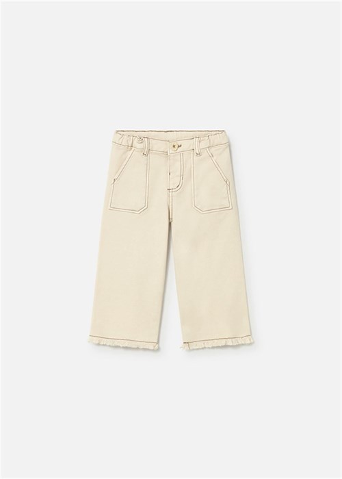 Mayoral Kız Bebek Gabardin Pantolon Krem 1510