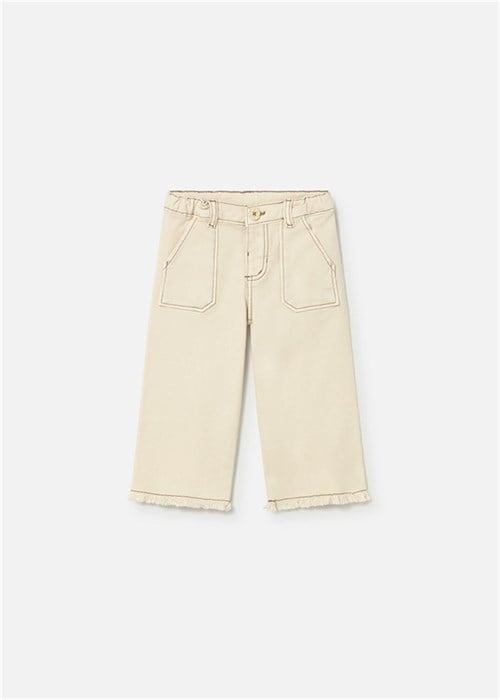 Mayoral Kız Bebek Gabardin Pantolon Krem 1510