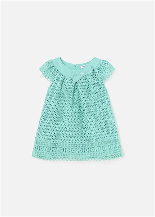 Mayoral Kız Bebek Güpür Elbise Yeşil 1908