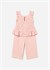 Mayoral Kız Bebek Güpürlü Pantolon Bluz Takım Pembe 1515