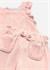 Mayoral Kız Bebek Güpürlü Pantolon Bluz Takım Pembe 1515