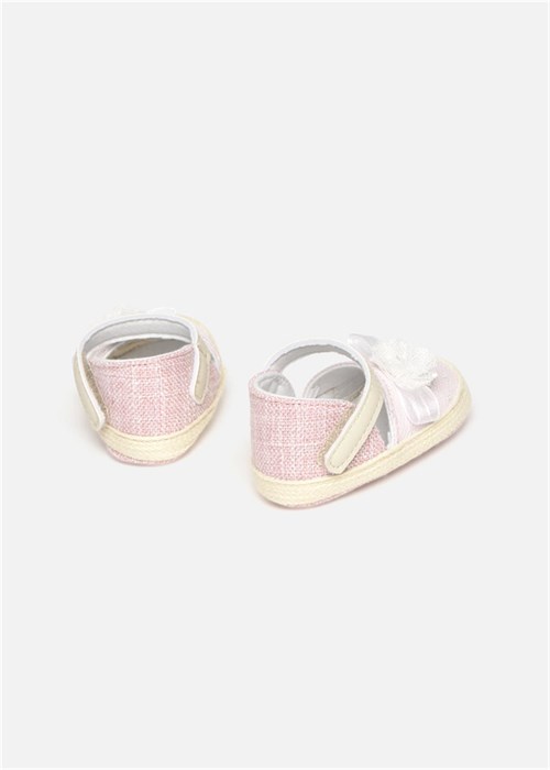 Mayoral Kız Bebek Hasır Detaylı Sandalet Pembe 9093
