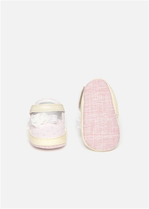 Mayoral Kız Bebek Hasır Detaylı Sandalet Pembe 9093