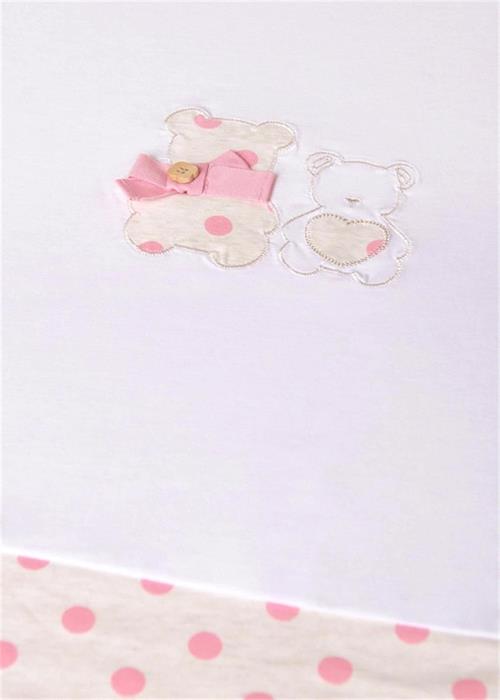 Mayoral Kız Bebek Kundak Beyaz Pembe 9399