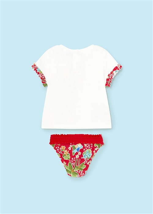 Mayoral Kız Bebek Mayo Set Kırmızı 1642