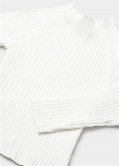 Mayoral Kız Bebek Örme Balıkçı Yaka Bluz Krem 2046