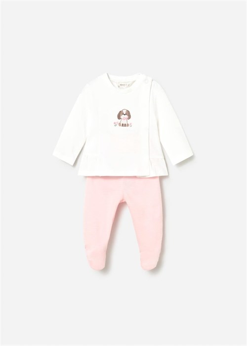 Mayoral Kız Bebek Patikli Alt Üst Takım Pembe 1593
