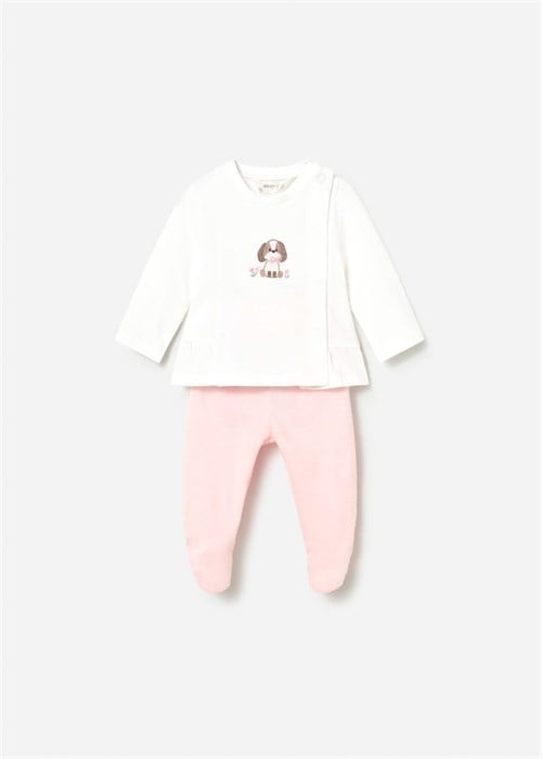 Mayoral Kız Bebek Patikli Alt Üst Takım Pembe 1593