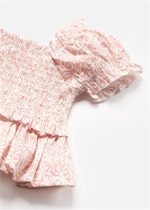 Mayoral Kız Bebek Petekli Bluz Pembe 1193