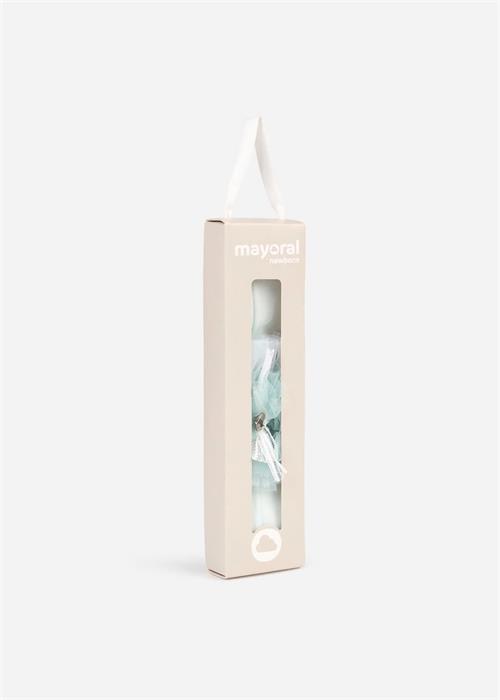 Mayoral Kız Bebek Tül Çiçek Elastik Kafa Bandı Yeşil 9728