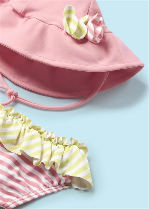 Mayoral Kız Bebek Üçlü Mayo Set Pudra 1633