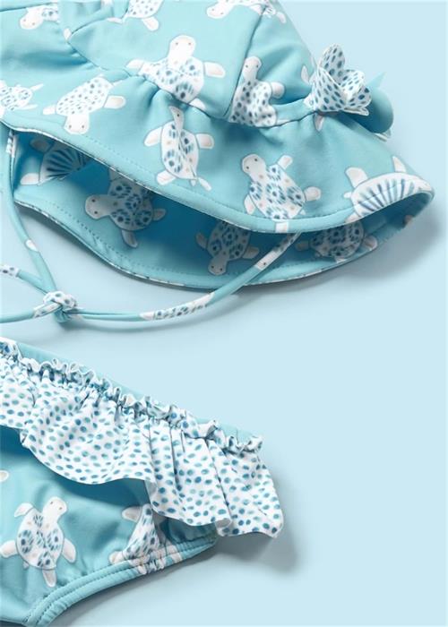 Mayoral Kız Bebek Üçlü Mayo Set Turkuaz 1633