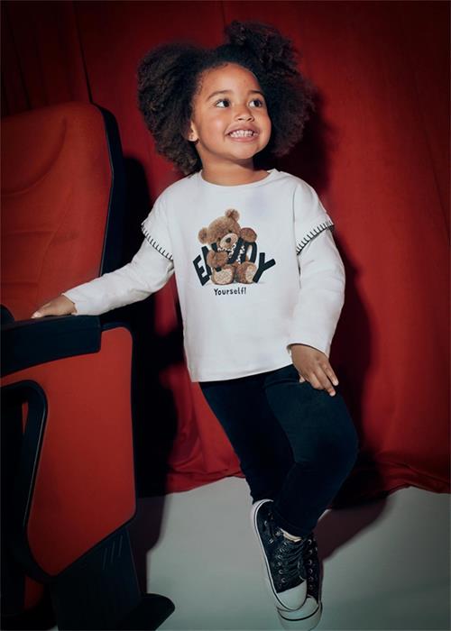 Mayoral Kız Çocuk Basic Kadife Tayt Siyah 712